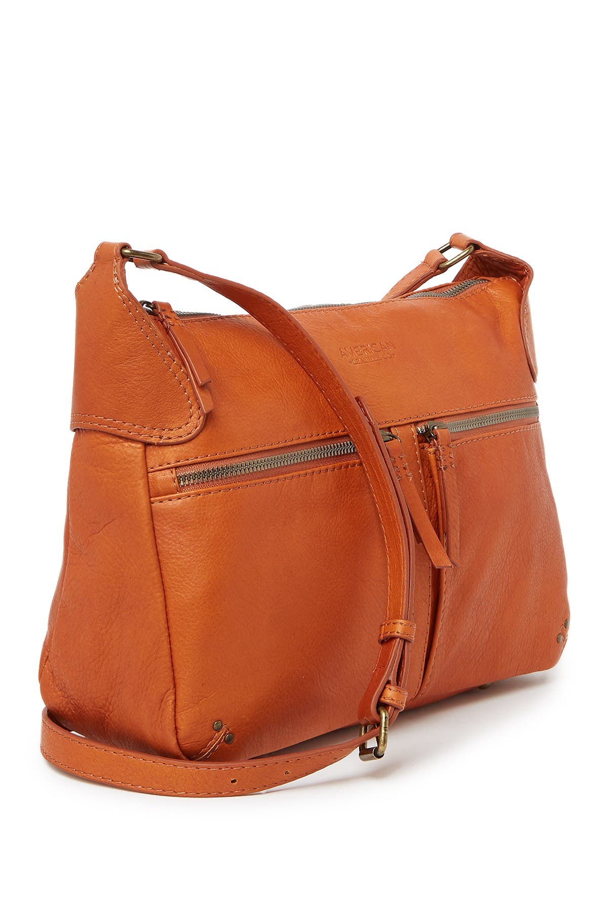 AMERICAN LEATHER CO. Hanover Crossbody Leather Bag Nordstrom Rack