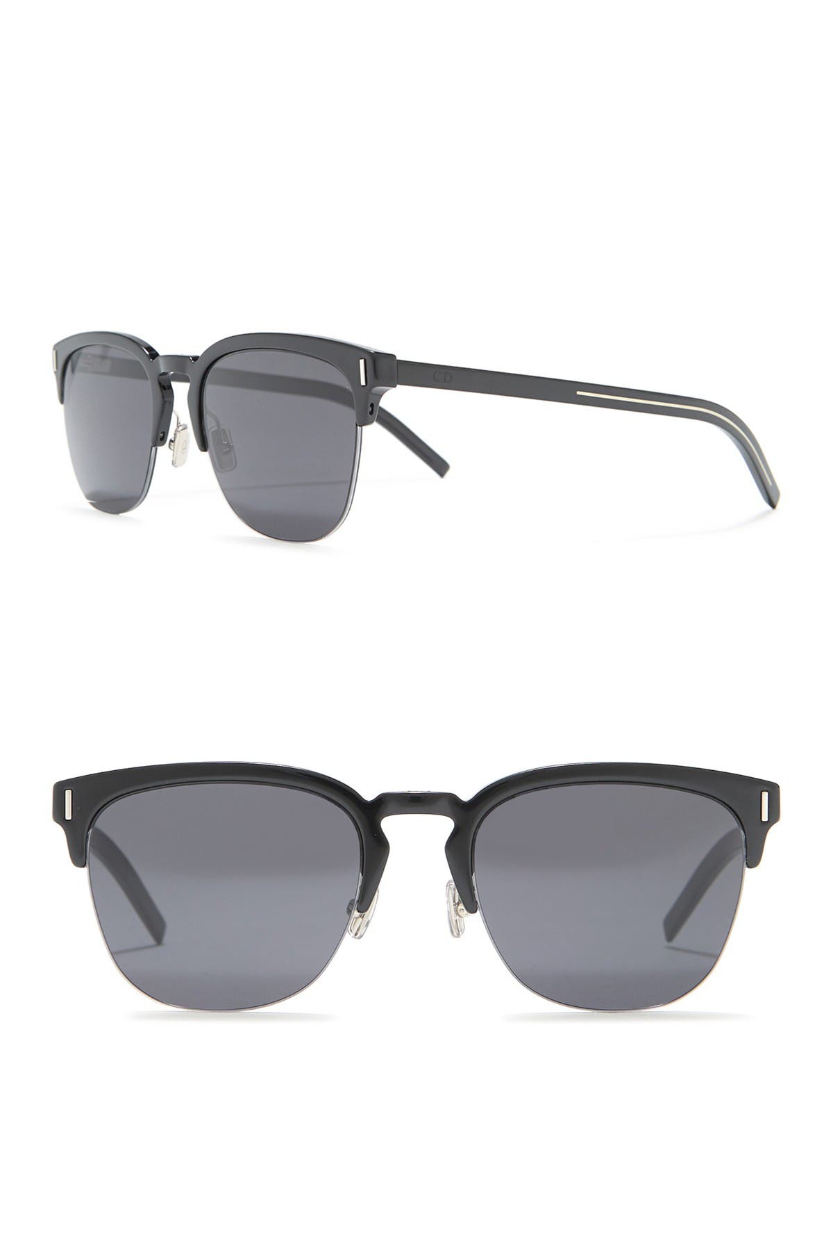 Fraction 55mm Clubmaster Sunglasses 