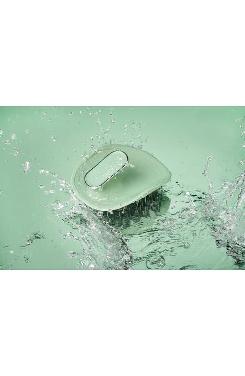 Shop Manta Healthy Hair Brush In Serene Green