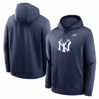 Men's New York Yankees Nike Navy Authentic Collection Therma Performance Pullover  Hoodie