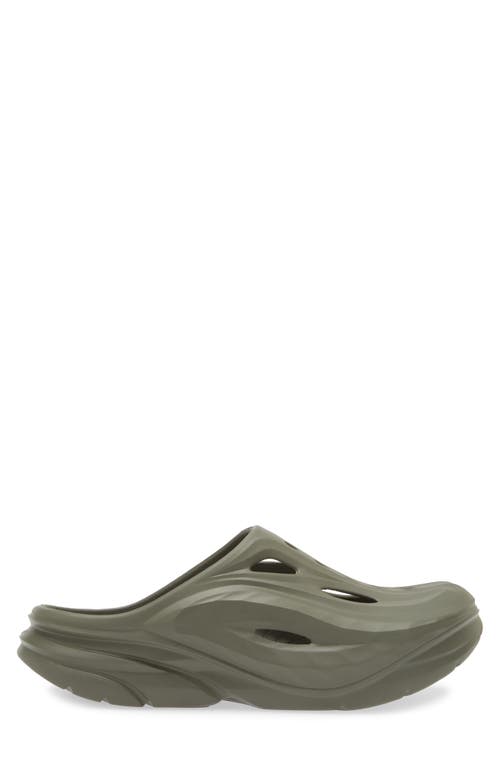 Shop Hoka Gender Inclusive Ora Recovery Mule In Slate/slate