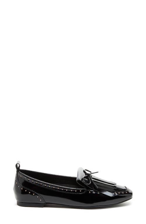 Shop Kelsi Dagger Brooklyn Flow Kiltie Fringe Flat In Black