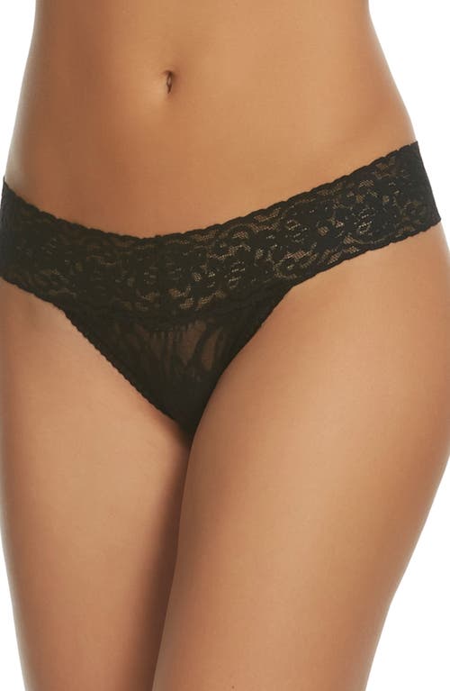 Felina Lace Thong In Black