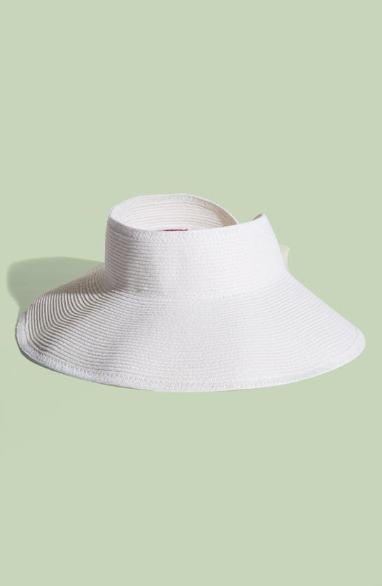 San Diego Hat Packable Visor In White