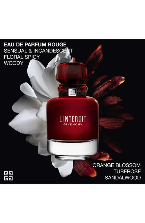 Givenchy L'interdit Eau De Parfum Rouge In No Color