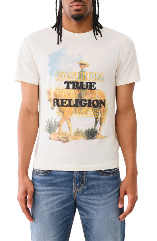 True Religion Brand Jeans Cowboy Embroidered Cotton Graphic T-Shirt at Nordstrom,