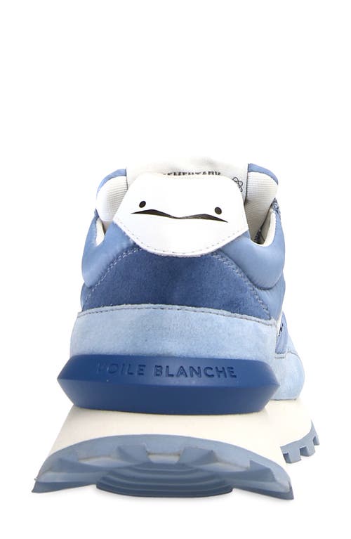 Voile Blanche Qwark Hype Sneaker In Blue Bluette