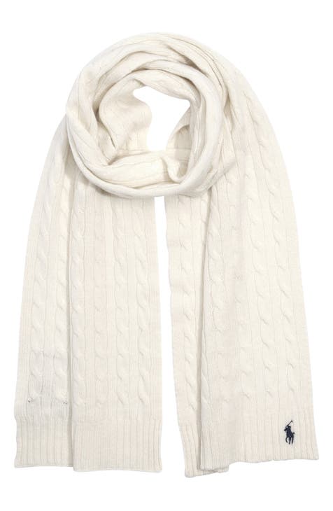 white scarves