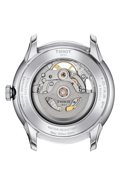 Tissot Chemin Des Tourelles Bracelet Watch, 39mm In Blue/silver