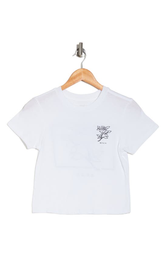 Shop Rvca Beautiful Baby Tee In White