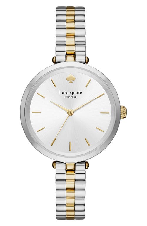 Kate Spade New York holland bracelet watch, 34mm in Two Tone at Nordstrom