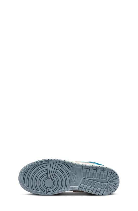 Shop Jordan Air  1 Low Sneaker In White/industrial Blue