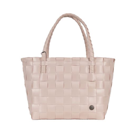 Handed By Paris Recycled Plastic Tote Bag In Nude