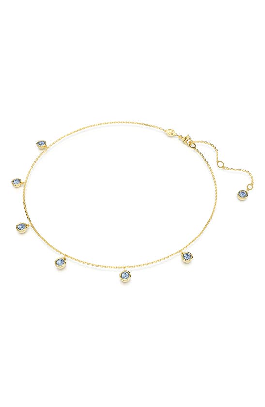 Shop Swarovski Imber Shaky Crystal Necklace In Gold