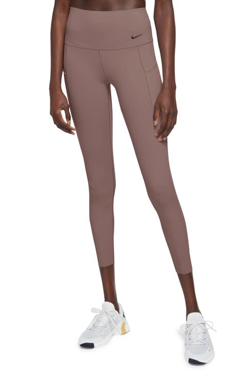 Brown Universa Leggings Trousers & Tights. Nike ID
