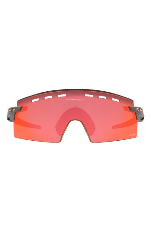 Oakley Encoder Strike Vented 136mm Prizm Rimless Wrap Shield Sunglasses in Dark Grey at Nordstrom