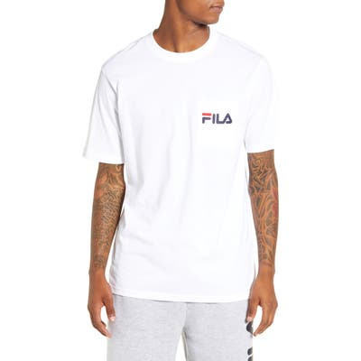 Fila Curtis Pocket T-Shirt, White