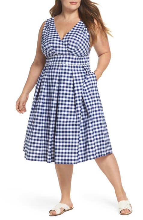 Fit & Flare Plus Size Dresses for Women | Nordstrom