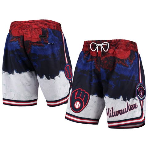 Pro Standard Men's New York Yankees Drip Logo Woven Shorts