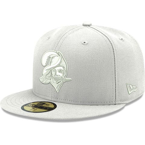 New Era Men's White Tampa Bay Buccaneers Throwback Logo Iced II