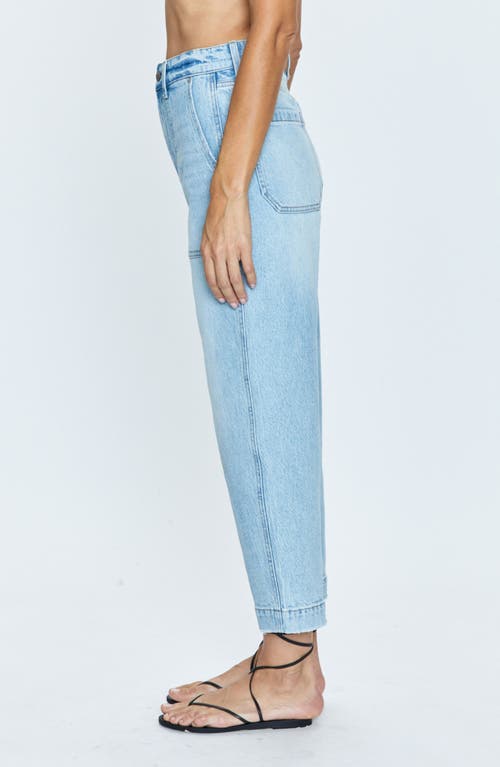 Shop Pistola Turner High Waist Ankle Straight Leg Jeans In Tour