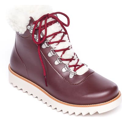 Bernardo Wiley Waterproof Rain Boot, Brown