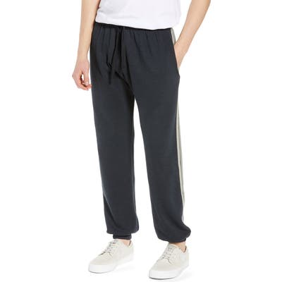 Aviator Nation 5-Stripe Slim Fit Sweatpants, Grey
