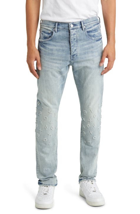 Monogram Slim Jeans | Size 36