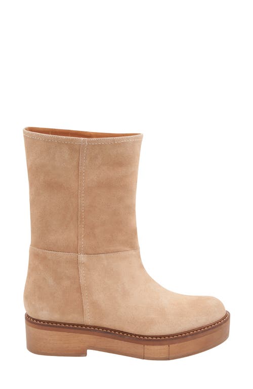 Shop Andre Assous André Assous Palmer Platform Bootie In Camel