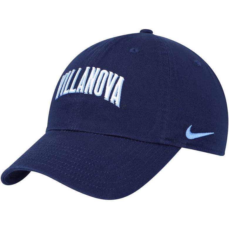 NIKE NIKE NAVY VILLANOVA WILDCATS HERITAGE86 WORDMARK ADJUSTABLE HAT