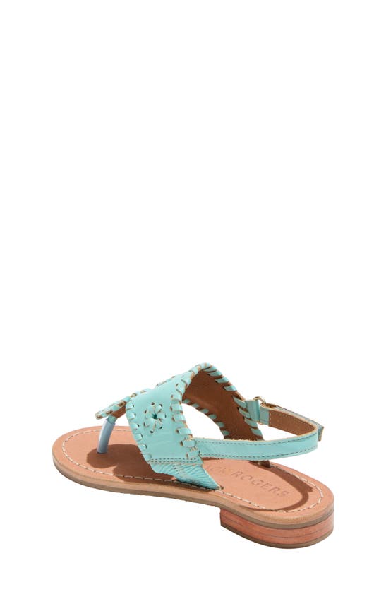 Shop Jack Rogers Kids' Jacks Slingback Sandal In Turquoise