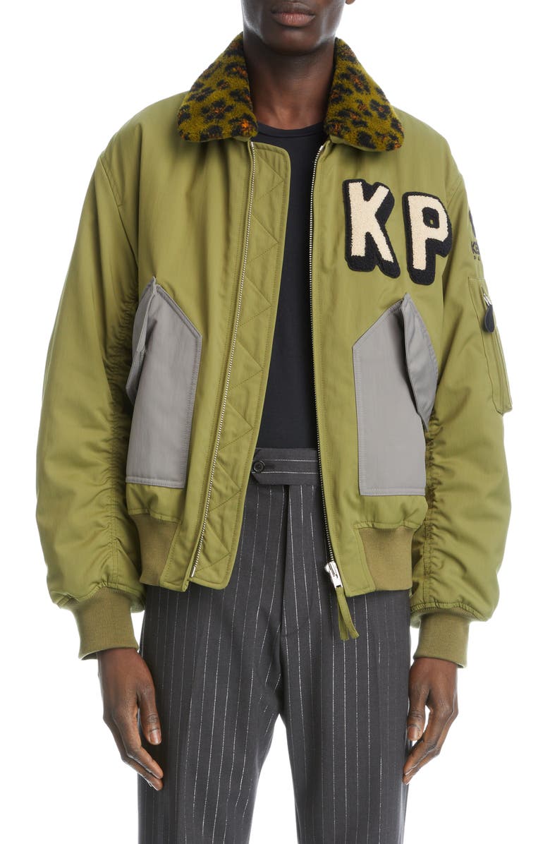 90's KENZO HOMME back logo bomber jacket ジャケット/アウター