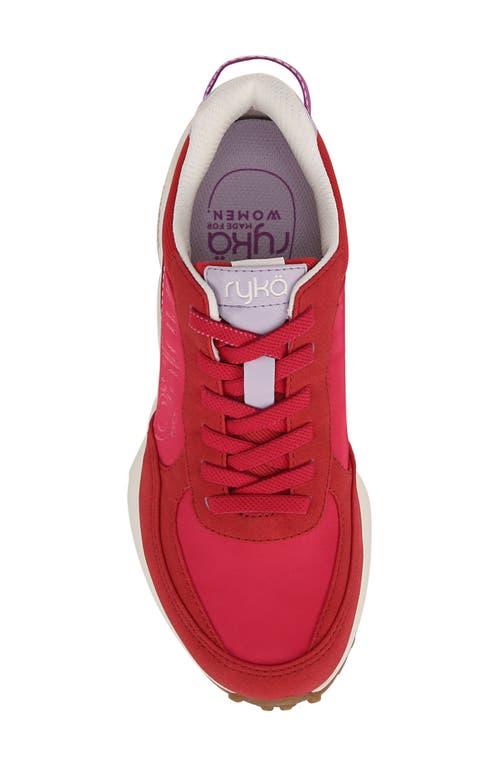 Shop Ryka Rykä Jog On Sneaker In Salsa Red