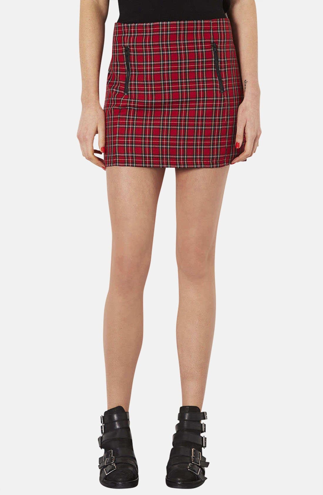 Plaid Miniskirt Nordstrom
