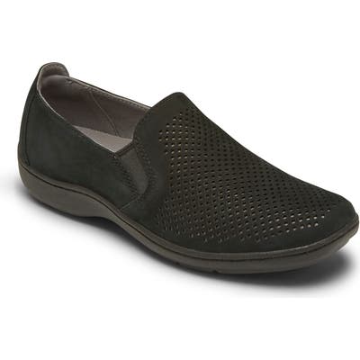 Aravon Lia Slip-On Sneaker B - Black