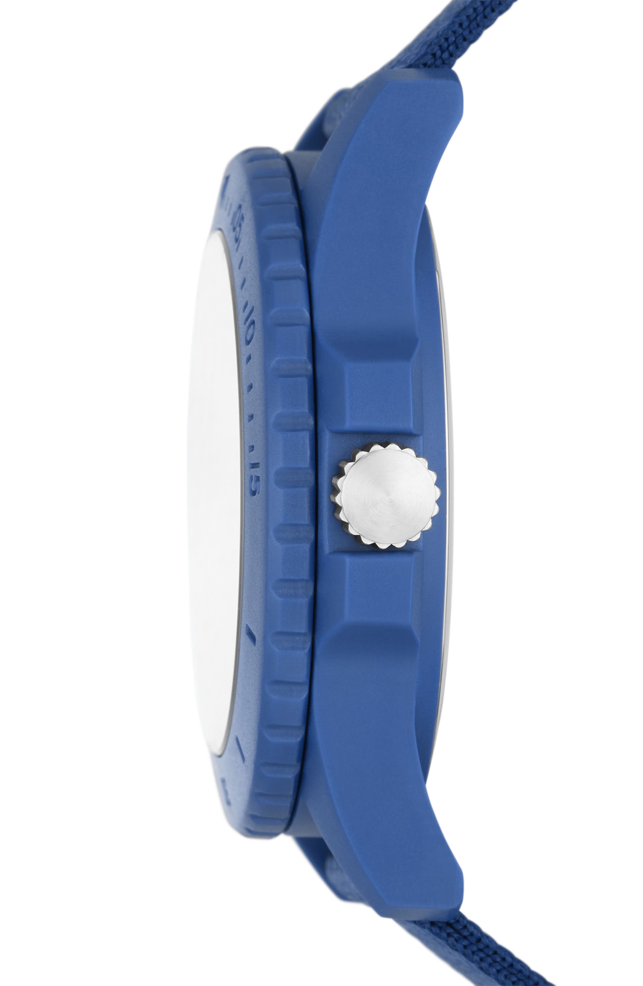 Fossil #tide Solar Textile Strap Watch 