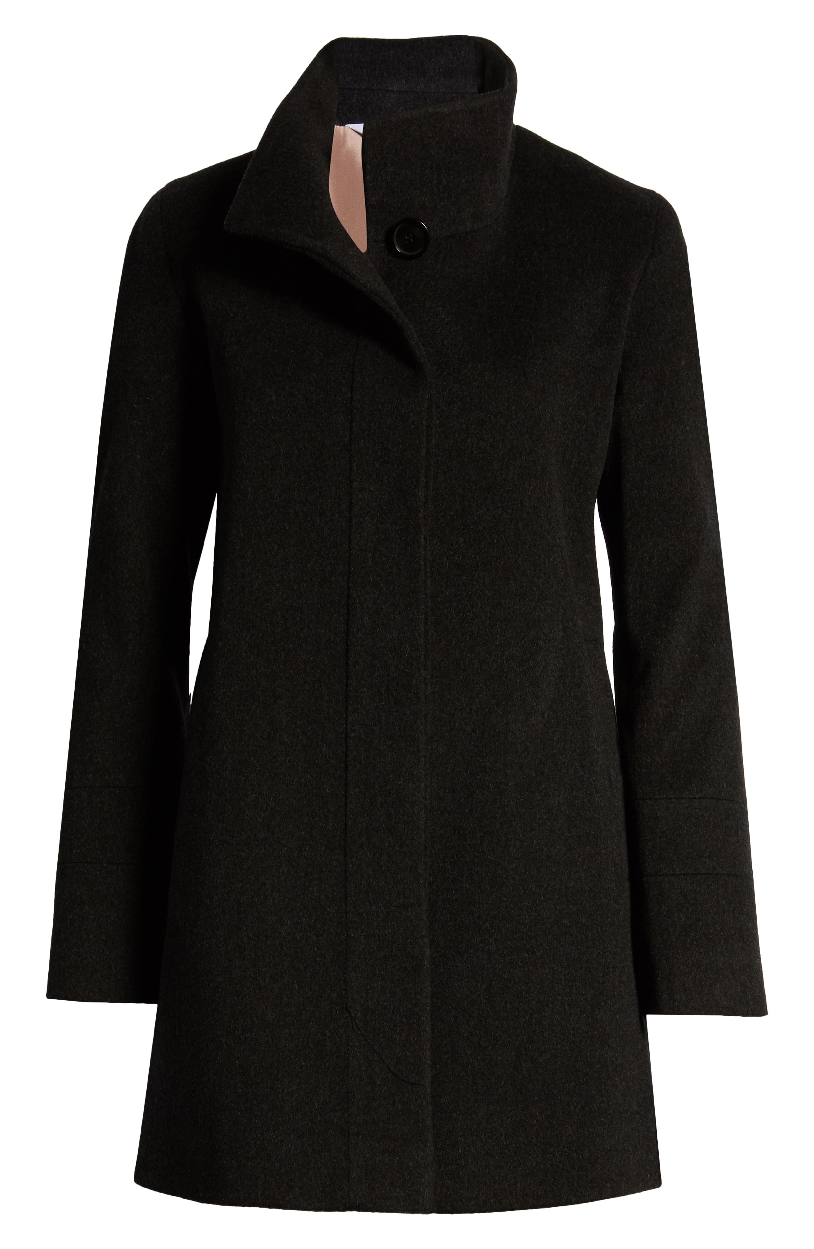 Fleurette Stand Collar Wool Car Coat Nordstrom Rack