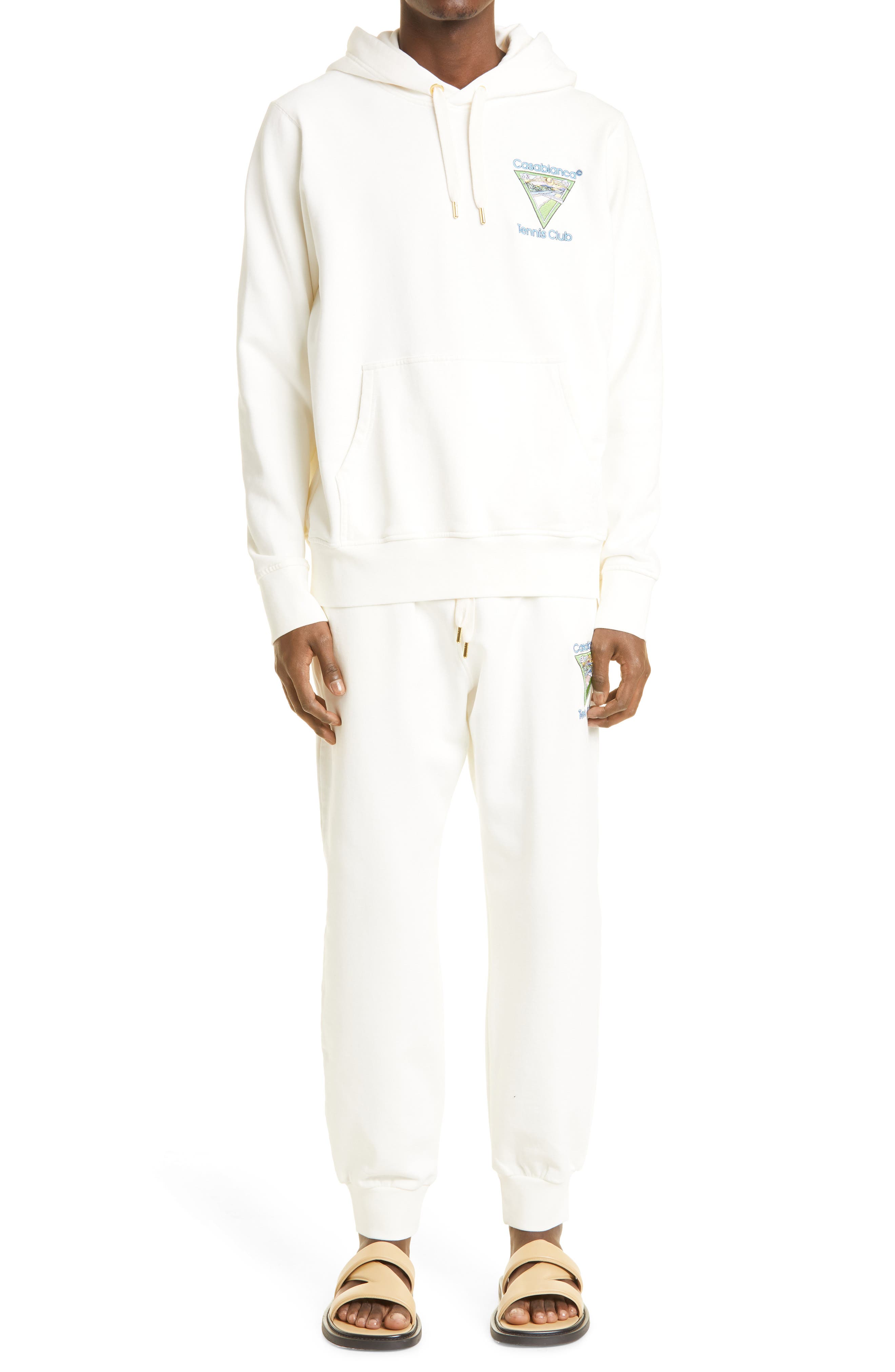 Casablanca Tennis Club Icon Embroidered Sweatpant