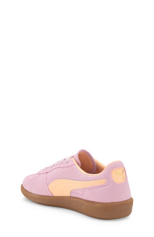 Shop Puma Kids' Palermo Sneaker In Grape Mist-peach Fizz