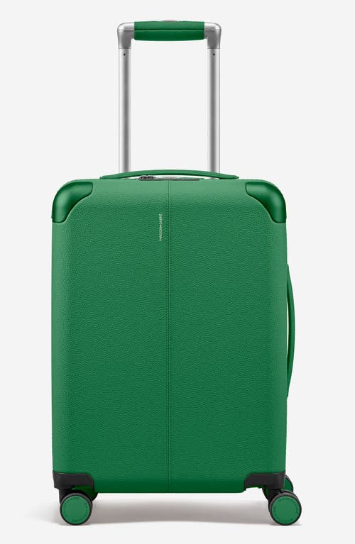 Shop Maison De Sabre Maison De Sabré The Carry On Suitcase In Emerald Green