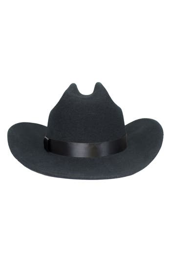 Marcus Adler Felt Panama Hat In Black