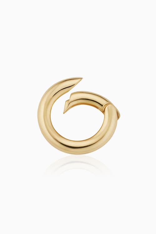 Shop Oradina 14k Yellow Gold Connect Me Round Clasp