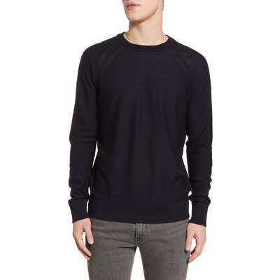 Scotch & Soda Crewneck Merino Wool Sweater, Blue