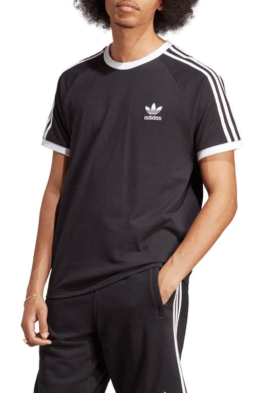 adidas Adicolor 3-Stripes T-Shirt in Black at Nordstrom, Size Xx-Large