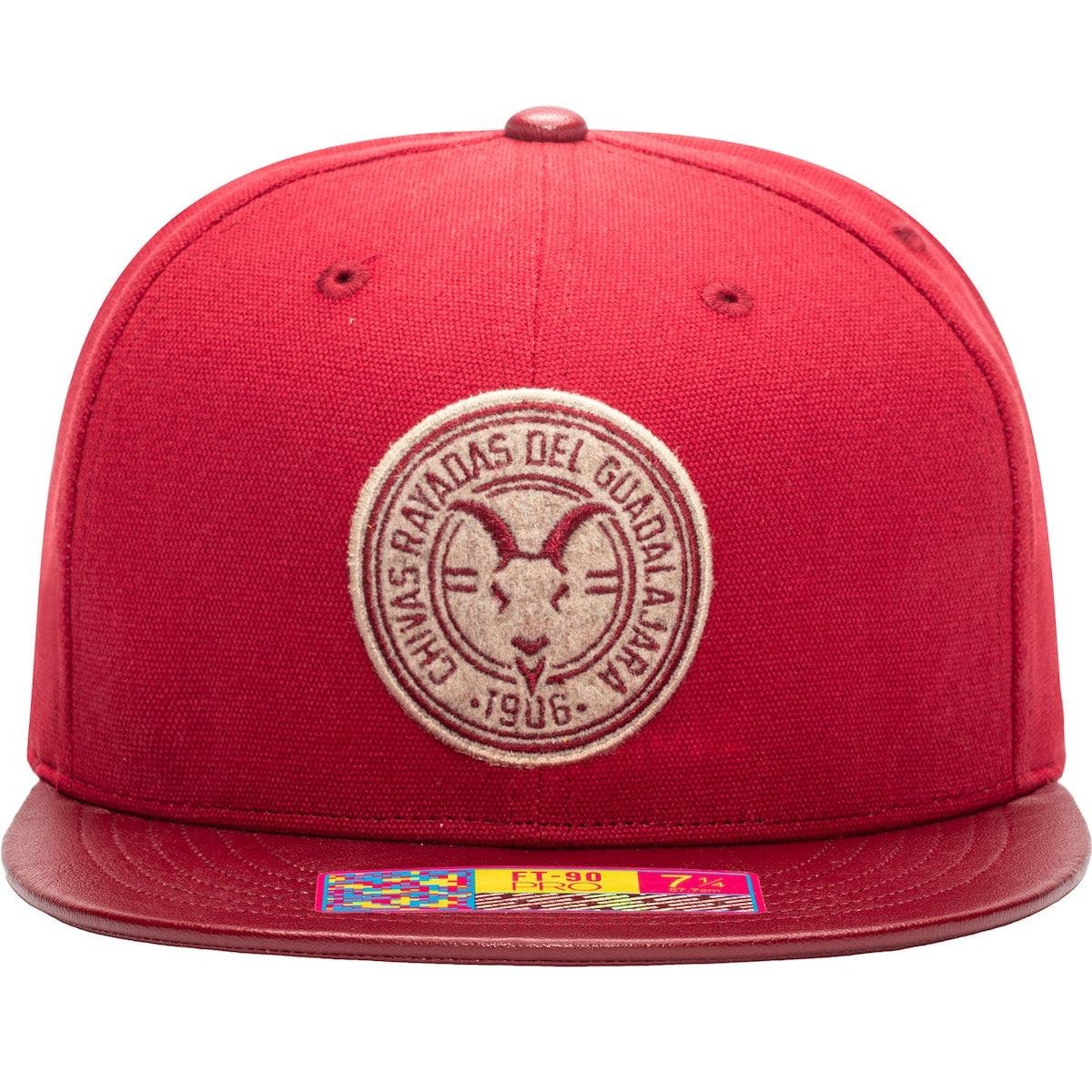 Red Chivas Swatch Fitted Hat | Nordstrom
