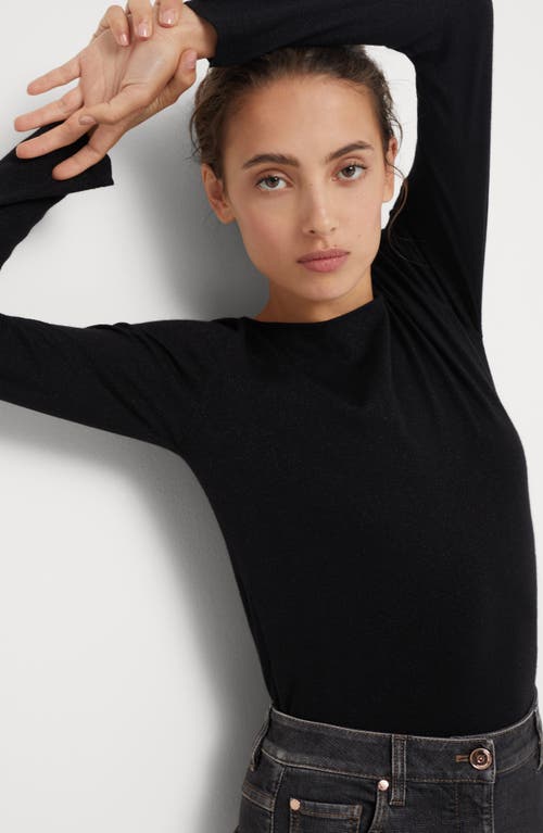 Shop Brunello Cucinelli Sparkling Sweater In Black