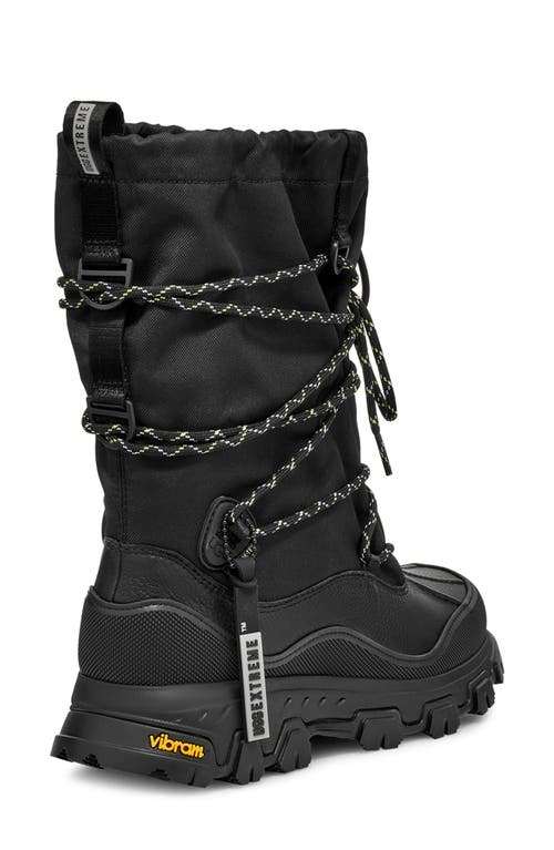 Ugg(r) Black Fabric W Metropeak Boots In Black