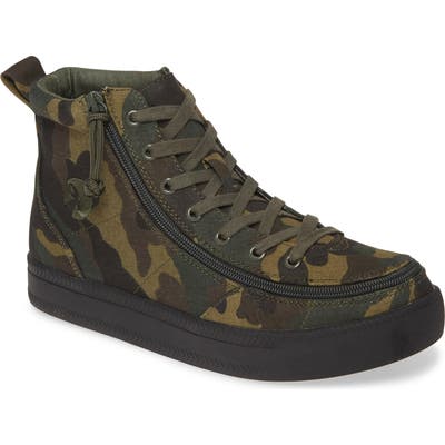 Billy Footwear Classic High Top Sneaker, Green