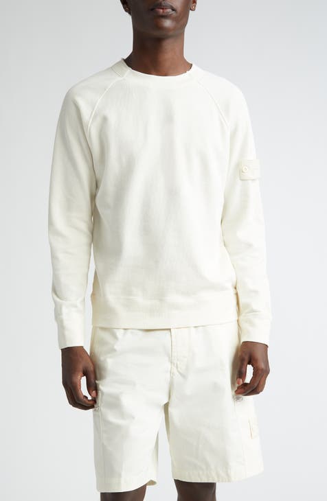 Raglan ivory white sweatshirt