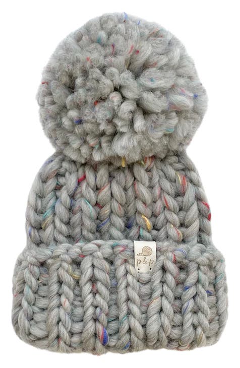 Beba Bean Baby Chunky Knit Hat, Grey – Seasons Home & Gift